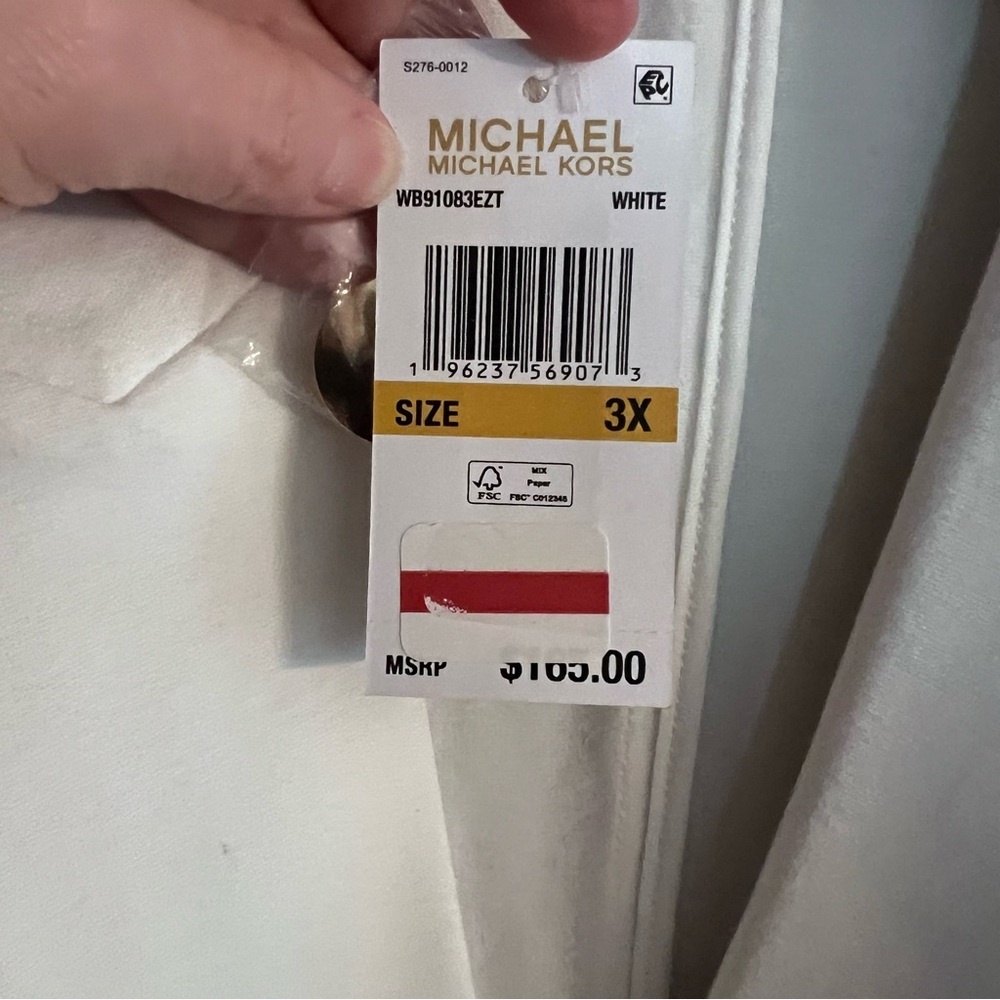 Michael Kors Classic White Blazer - Picture 7 of 9